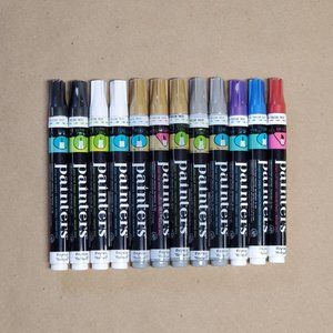 Painters Opaque Paint Markers 12 Pack
